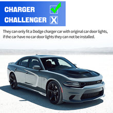 Load image into Gallery viewer, WILNARA Car Door Jailbreak Hellcat Logo for Dodge Charger Projector Ghost Shadow Courtesy Light Welcome Light for Dodge Challenger Scat Pack RT SRT SXT GT SE