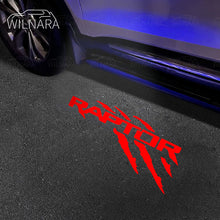 Load image into Gallery viewer, 2PCS WILNARA HD Side Rear View Mirror Puddle Batman Logo Led Shadow Ghost Lights Lamps Projector for Ford F150 Raptor