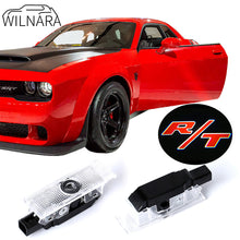 Load image into Gallery viewer, WILNARA Dodge Challenger Car Door Light RT Logo