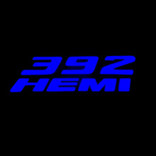 Load image into Gallery viewer, WILNARA Car Door 392 HEMI Logo for Dodge Challenger Projector Ghost Shadow Courtesy Light Welcome Light for Dodge Challenger Scat Pack RT SRT SXT GT SE