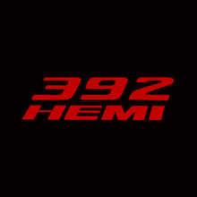 Load image into Gallery viewer, WILNARA Car Door 392 HEMI Logo for Dodge Challenger Projector Ghost Shadow Courtesy Light Welcome Light for Dodge Challenger Scat Pack RT SRT SXT GT SE